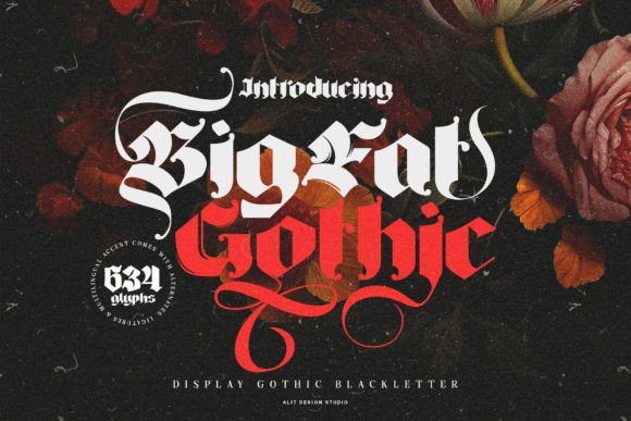 Big Fat Gothic: Bold Typography for Impactful Design