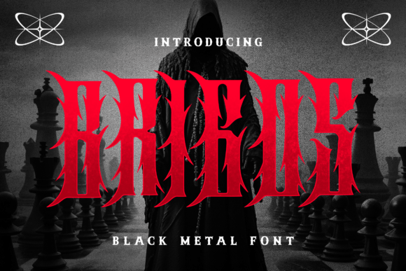 Brigos Metal: Elevating Retro-Urbranding with Distinctive Blackletter Typography