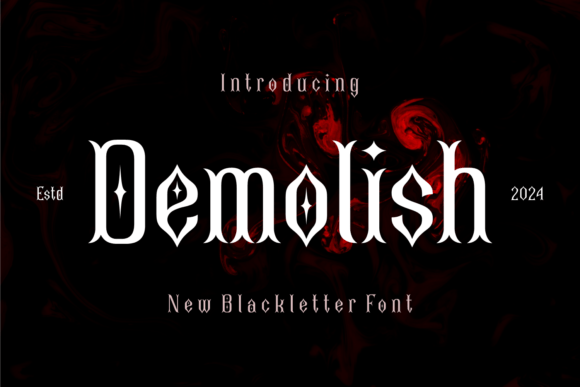 Demolish: Strategic Typography for Bold Visual Statements