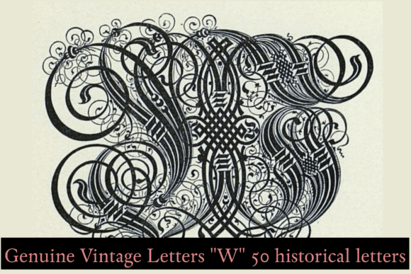 Genuine Vintage Letters SUPERPACK 1500