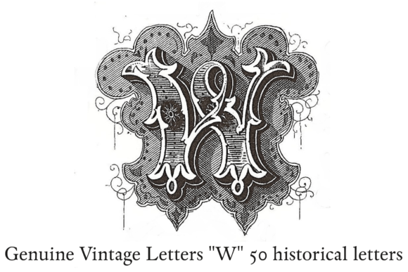 Genuine Vintage Letters SUPERPACK