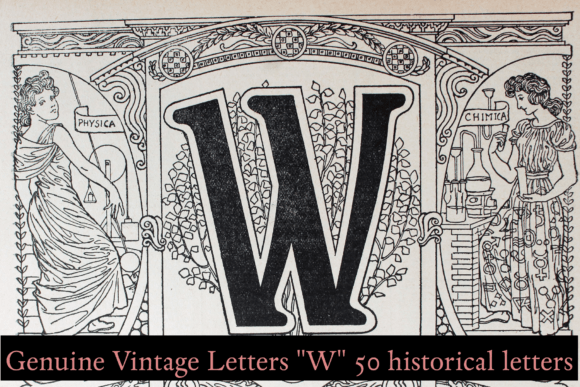Genuine Vintage Letters SUPERPACK 700