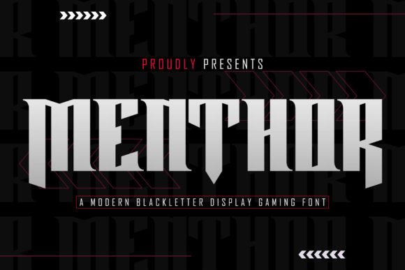 Menthor: The Blackletter Font for Bold Branding
