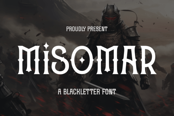 Misomar: Elevating Gothic and Historical Design with Bold Blackletter Elegance