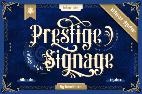 Prestige Signage: Elevating Design with Victorian-Era Elegance