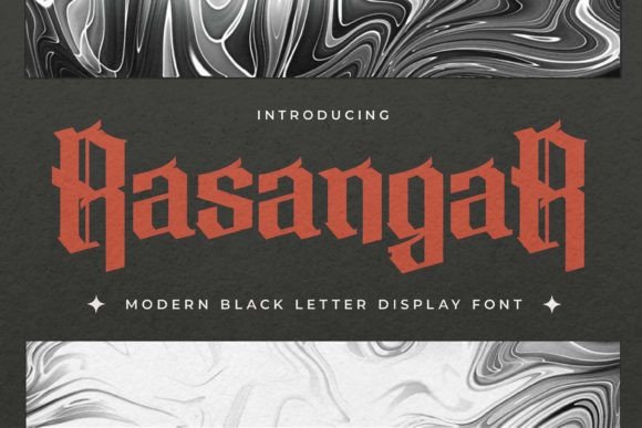 Rasangar: A Bold Blackletter for High-Impact Design