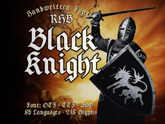 Reviving Medieval Elegance: How Blackknight Is Redefining Gothic Typography in Modern Design