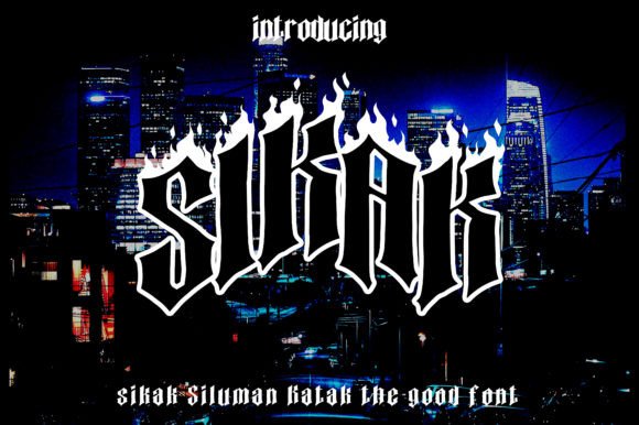 Sikak Siluman Katak: Elevating Visual Identity with Gothic Modernity