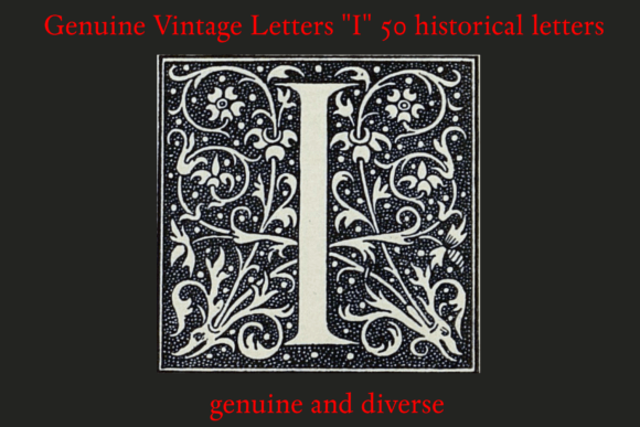 Unlocking Historical Typography: The Value of the 1150 Genuine Vintage Letters PACK for Modern Design